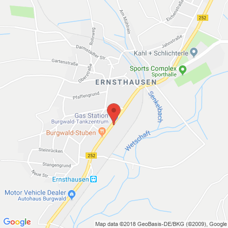 Standort der Tankstelle: GREBE Tankstelle in 35099, Burgwald-Ernsthausen