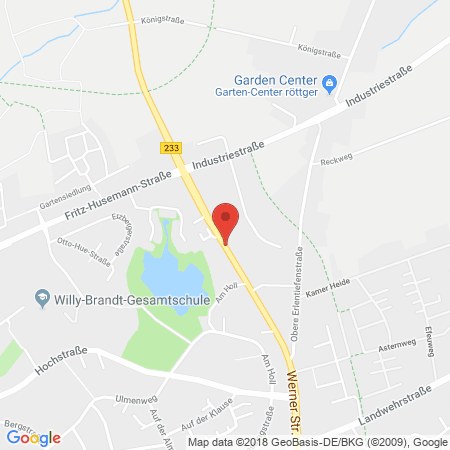 Standort der Autogas Tankstelle: AVIA Station Dieter Bramey in 59192, Bergkamen
