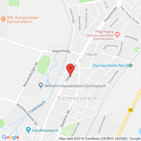 Standort der Tankstelle: ARAL Tankstelle in 76448, Durmersheim