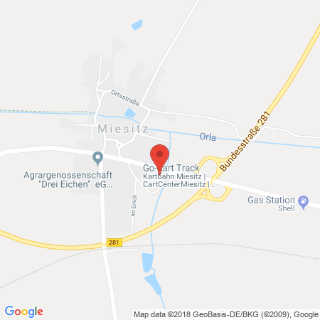 Standort der Autogas Tankstelle: Autohaus Hartmut Köhler in 07819, Miesitz