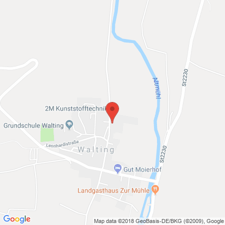 Standort der Tankstelle: Raiffeisen Tankstelle in 85137, Walting