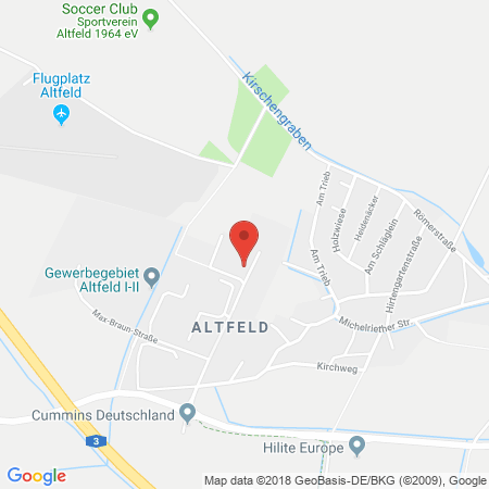 Position der Autogas-Tankstelle: Tankstelle Altfeld in 97828, Marktheidenfeld-altfeld
