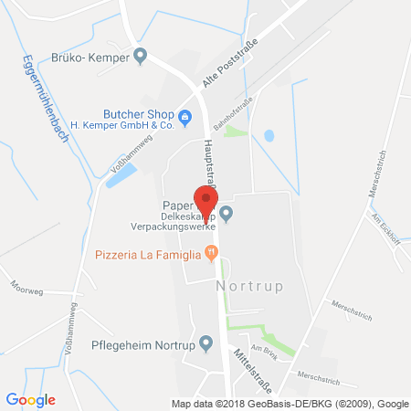 Standort der Tankstelle: BFT-Tankstelle Nortrup Inh. Doris Miethe in 49638, Nortrup