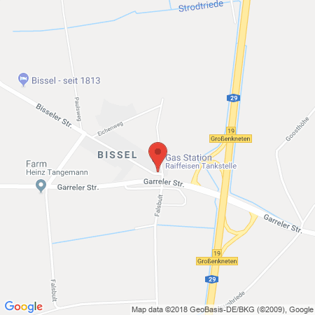 Standort der Tankstelle: RWG Bissel-Halenhorst eG Tankstelle in 26197, Grossenkneten / OT Bissel