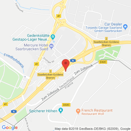 Standort der Tankstelle: TOTAL Tankstelle in 66117, SAARBRUECKEN