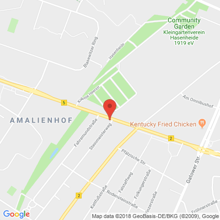 Position der Autogas-Tankstelle: Agip Tankstelle in 13593, Berlin