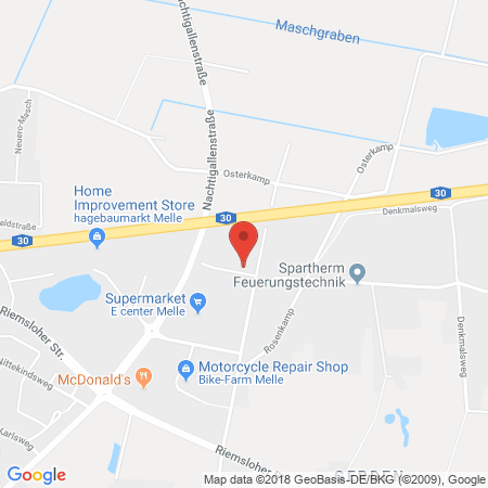 Standort der Tankstelle: Schorfheide Tankstelle in 49324, Melle
