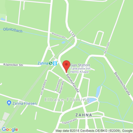 Standort der Tankstelle: Tank- und Baumarkt Zahna Tankstelle in 06895, Zahna