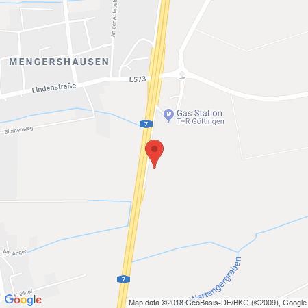 Position der Autogas-Tankstelle: Shell Tankstelle in 37124, Rosdorf