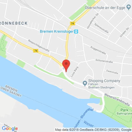 Standort der Tankstelle: Bremen (28777), Rönnebecker Str. 28b in 28777, Bremen