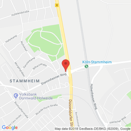 Standort der Tankstelle: ARAL Tankstelle in 51061, Köln