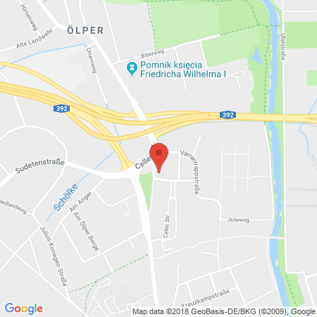 Standort der Tankstelle: TotalEnergies Tankstelle in 38114, Braunschweig