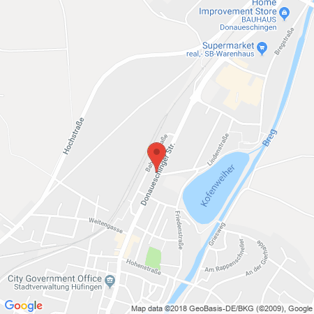 Standort der Tankstelle: ZG Raiffeisen Energie Tankstelle in 78183, Hüfingen