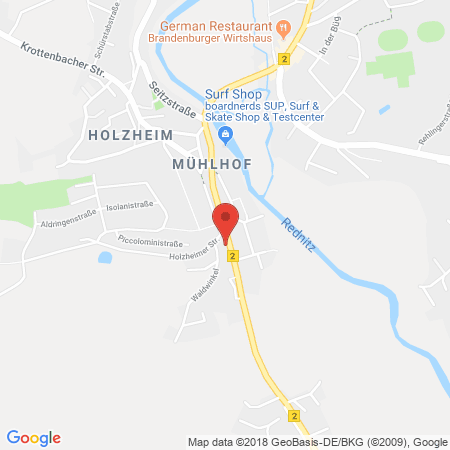 Standort der Tankstelle: AVIA Tankstelle in 90453, Nürnberg