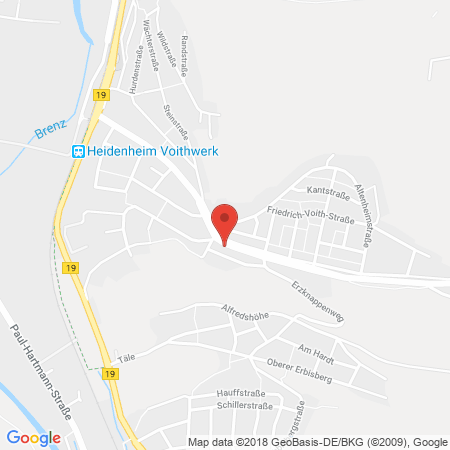 Standort der Tankstelle: SB Tankstelle in 89522, Heidenheim