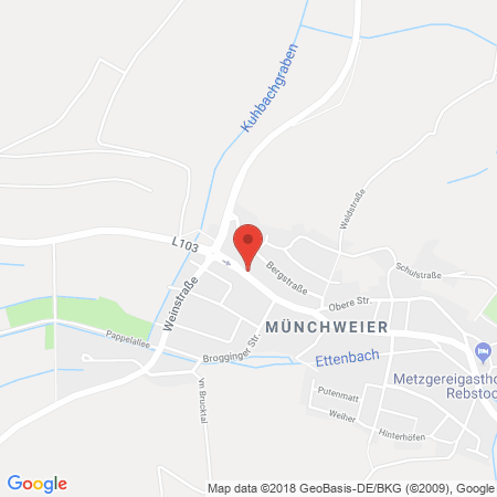 Standort der Tankstelle: ARAL Tankstelle in 77955, Ettenheim-Münchweier