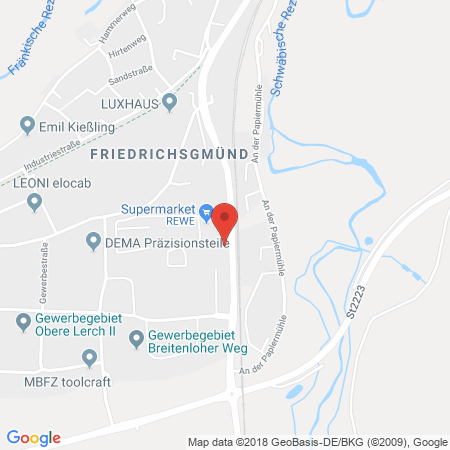 Standort der Tankstelle: Avia Tankstelle in 91166, Georgensgmünd