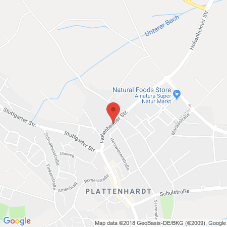 Position der Autogas-Tankstelle: Bft Station Filderstadt in 70794, Filderstadt