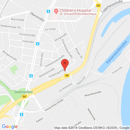 Standort der Tankstelle: ARAL Tankstelle in 67065, Ludwigshafen