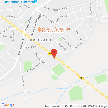 Standort der Tankstelle: CLASSIC Tankstelle in 63322, Rödermark-Urberach