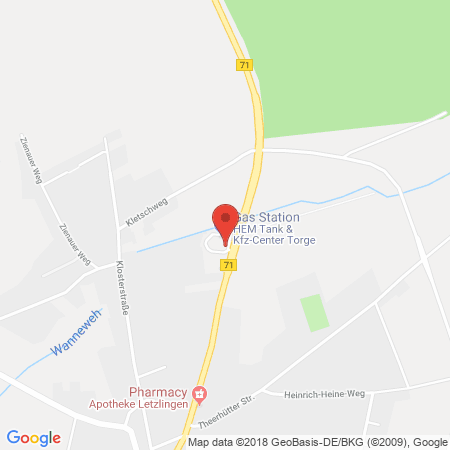 Position der Autogas-Tankstelle: HEM Tankstelle in 39638, Gardelegen
