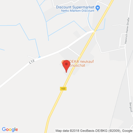 Position der Autogas-Tankstelle: HEM Tankstelle in 16945, Meyenburg