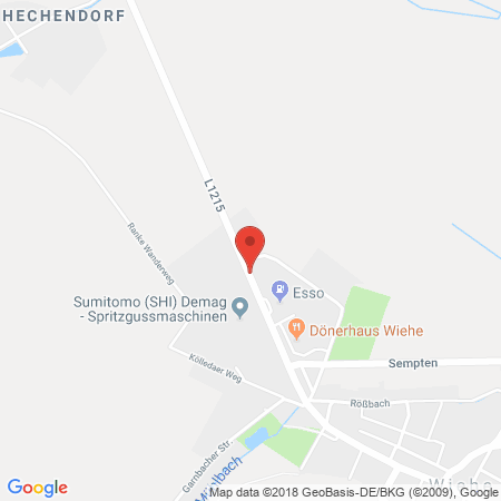 Standort der Autogas Tankstelle: ESSO Station Berger / AH Berger in 06571, Wiehe
