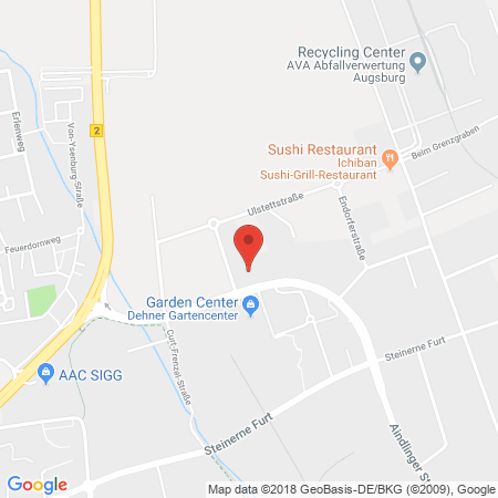 Standort der Tankstelle: HEM Tankstelle in 86167, Augsburg