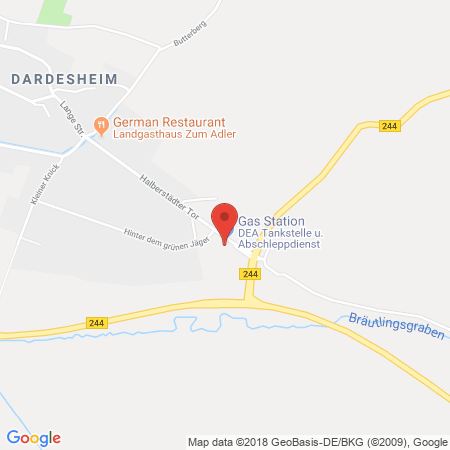 Position der Autogas-Tankstelle: HEM Tankstelle in 38836, Dardesheim