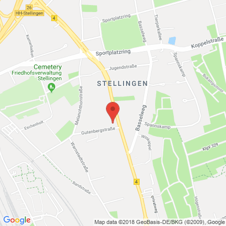 Standort der Tankstelle: HEM Tankstelle in 22525, Hamburg