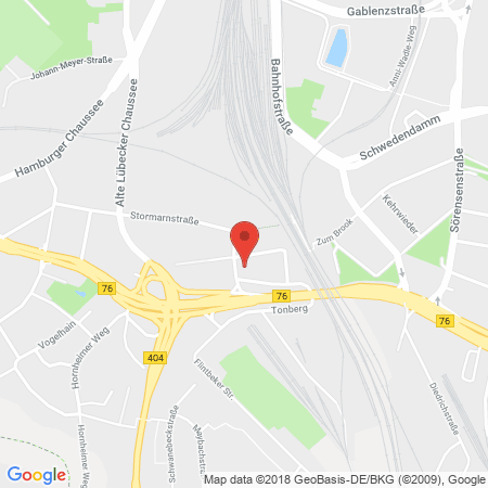Position der Autogas-Tankstelle: HEM Tankstelle in 24113, Kiel