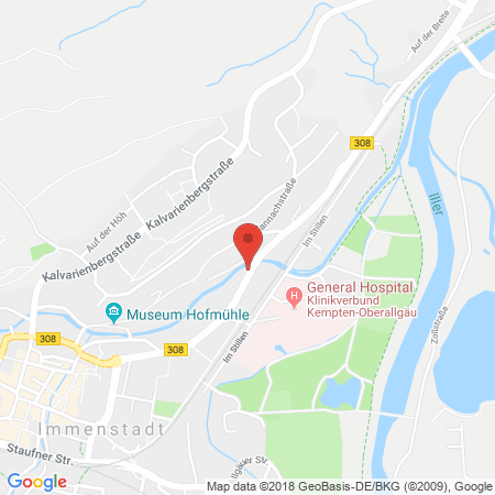 Standort der Tankstelle: AVIA Tankstelle in 87509, Immenstadt