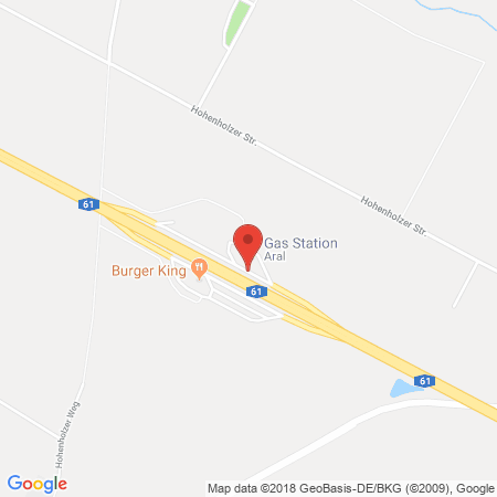 Position der Autogas-Tankstelle: Aral Tankstelle, Bat Bedburger Land Ost in 50181, Bedburg