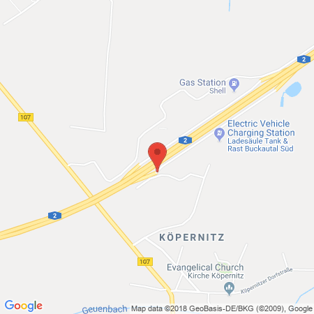 Standort der Tankstelle: TOTAL Tankstelle in 14793, ZIESAR