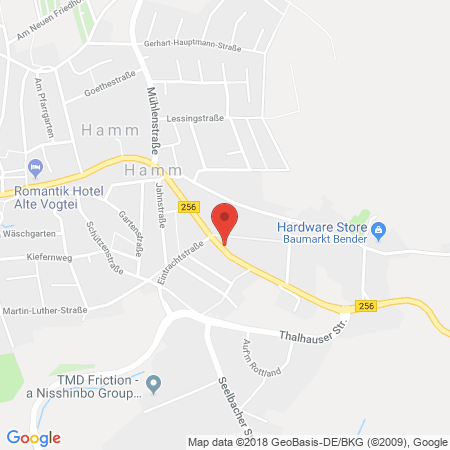 Position der Autogas-Tankstelle: T Hamm in 57577, Hamm