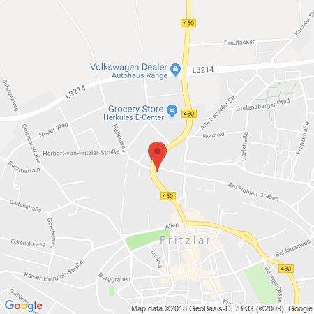 Standort der Tankstelle: Westfalen Tankstelle in 34560, Fritzlar