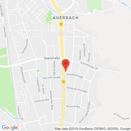 Standort der Tankstelle: Esso Tankstelle in 64625, Bensheim-Auerbach