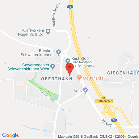 Position der Autogas-Tankstelle: Shell Tankstelle in 85301, Schweitenkirchen