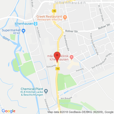 Standort der Tankstelle: PIN Service-Station Tankstelle in 89335, Ichenhausen