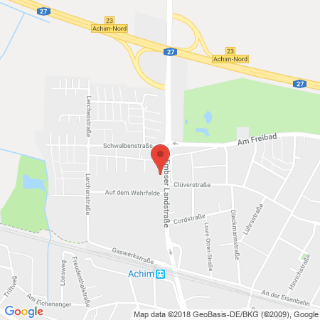 Standort der Tankstelle: Westfalen Tankstelle in 28832, Achim