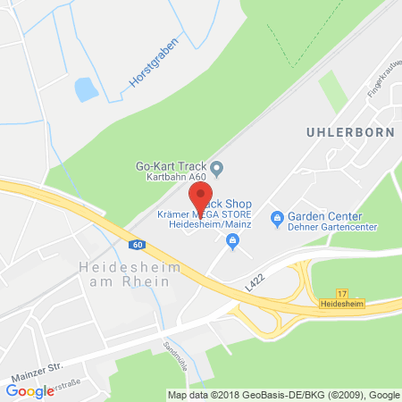 Position der Autogas-Tankstelle: Winkler-heidesheim in 55262, Heidesheim