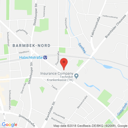 Standort der Tankstelle: ARAL Tankstelle in 22305, Hamburg