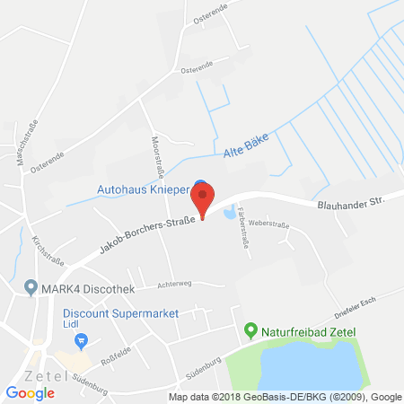 Standort der Tankstelle: Westfalen Tankstelle in 26340, Zetel