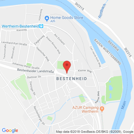 Standort der Tankstelle: ARAL Tankstelle in 97877, Wertheim