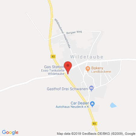 Standort der Tankstelle: Esso Tankstelle in 07957, Langenwetzendorf, Ot Wildetaube