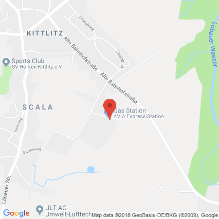 Position der Autogas-Tankstelle: AVIA Tankstelle in 02708, Kittlitz
