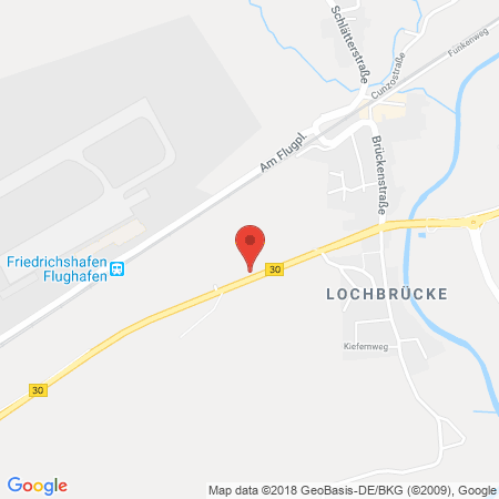 Position der Autogas-Tankstelle: Schindele, Lochbrücke in 88074, Meckenbeuren