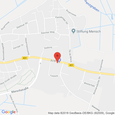Standort der Tankstelle: ARAL Tankstelle in 25704, Meldorf