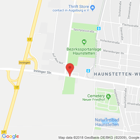 Standort der Tankstelle: ARAL Tankstelle in 86179, Augsburg