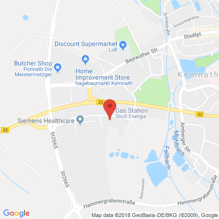 Standort der Tankstelle: Stich  in 95478, Kemnath